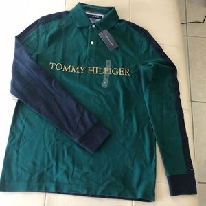 NWT Tommy Hilfiger long sleeve polo